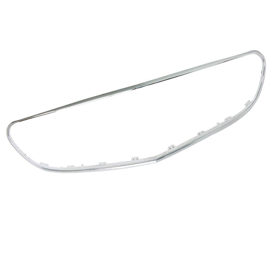 For 2014-16 MERCEDES W212 E550 E350 Front Grille Black+Chrome Edge 2128801022