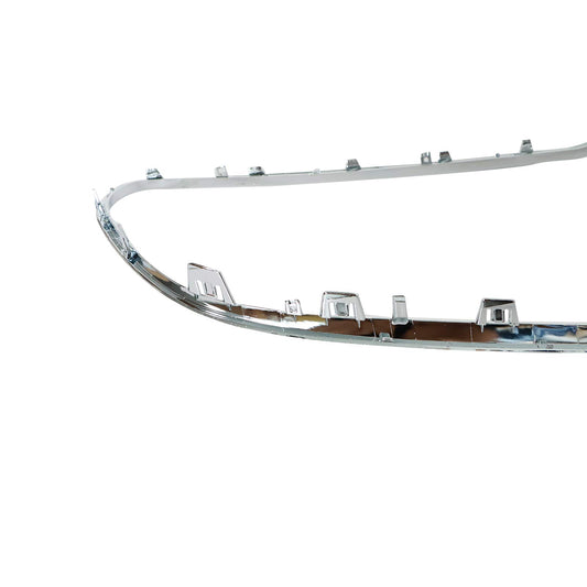 For 2014-16 MERCEDES W212 E550 E350 Front Grille Black+Chrome Edge 2128801022