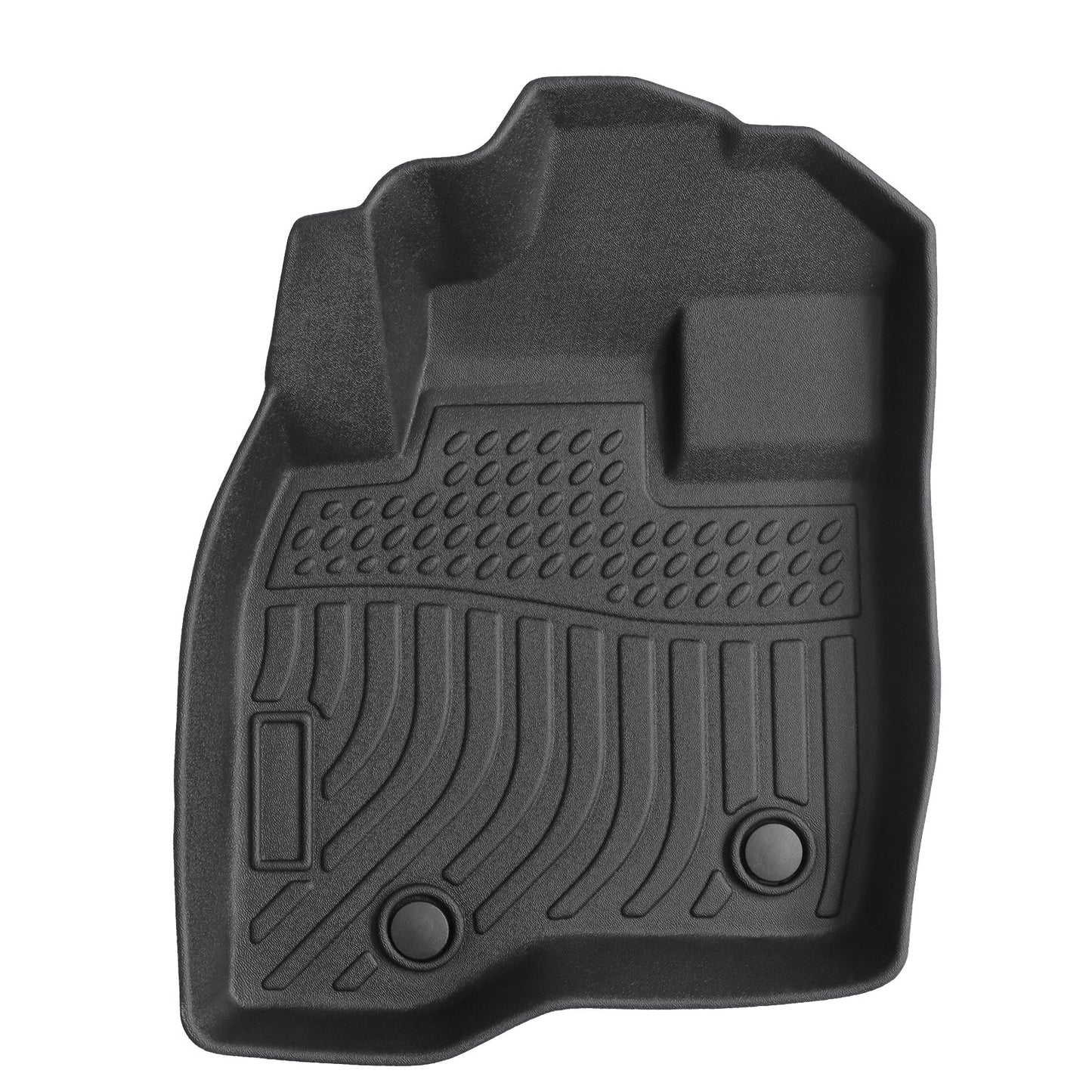 TPE Floor Mats 4Pcs All-Weather For 2015-2019 Ford Explorer 3 Row Floor Liners
