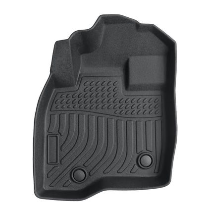 TPE Floor Mats 4Pcs All-Weather For 2015-2019 Ford Explorer 3 Row Floor Liners