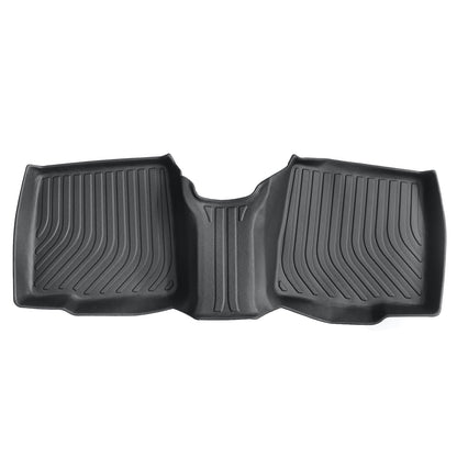 TPE Floor Mats 4Pcs All-Weather For 2015-2019 Ford Explorer 3 Row Floor Liners