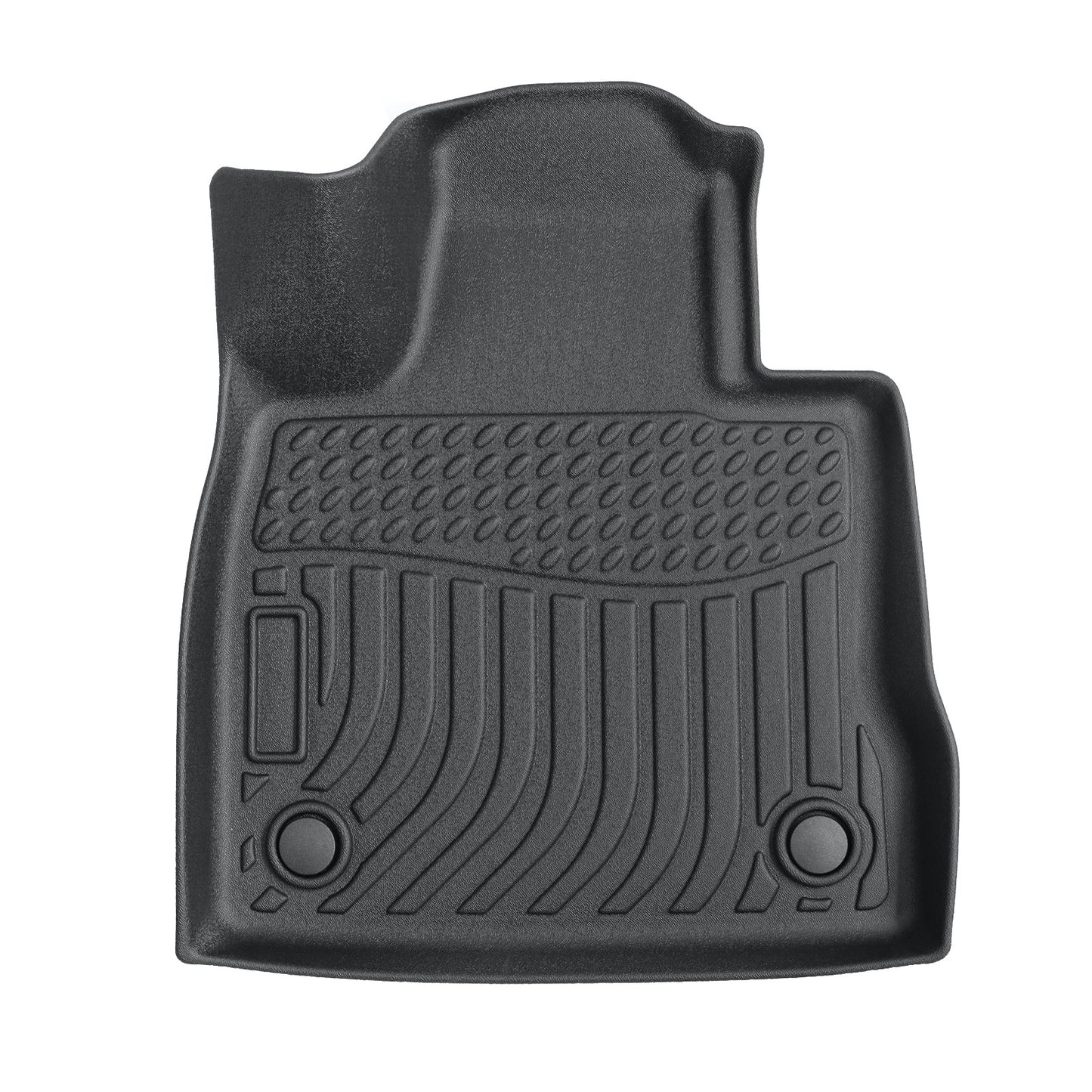 3D Front & Rear TPE Floor Mats Liners For 2020-2025 Ford Explorer 6-Passenger
