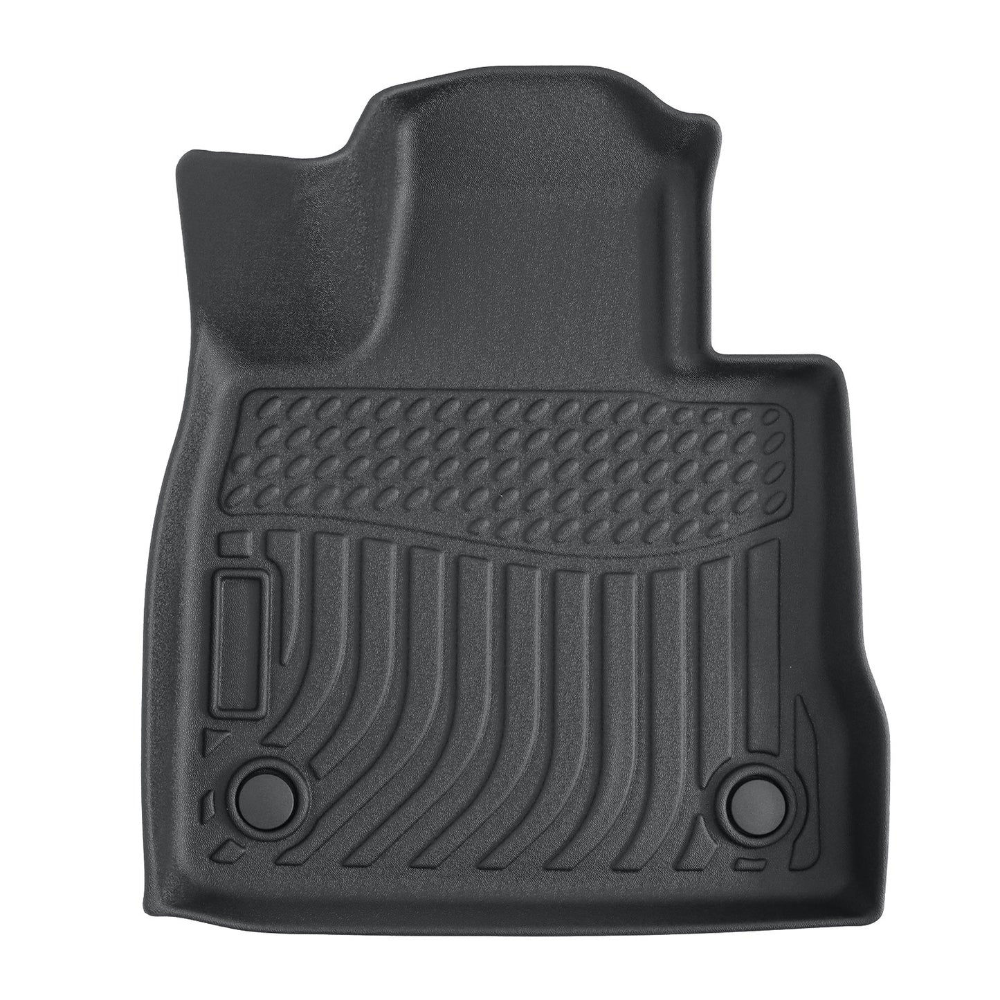 TPE Floor Mats Liners Set Fits 2020-2025 Ford Explorer 6 Seats Waterproof Black