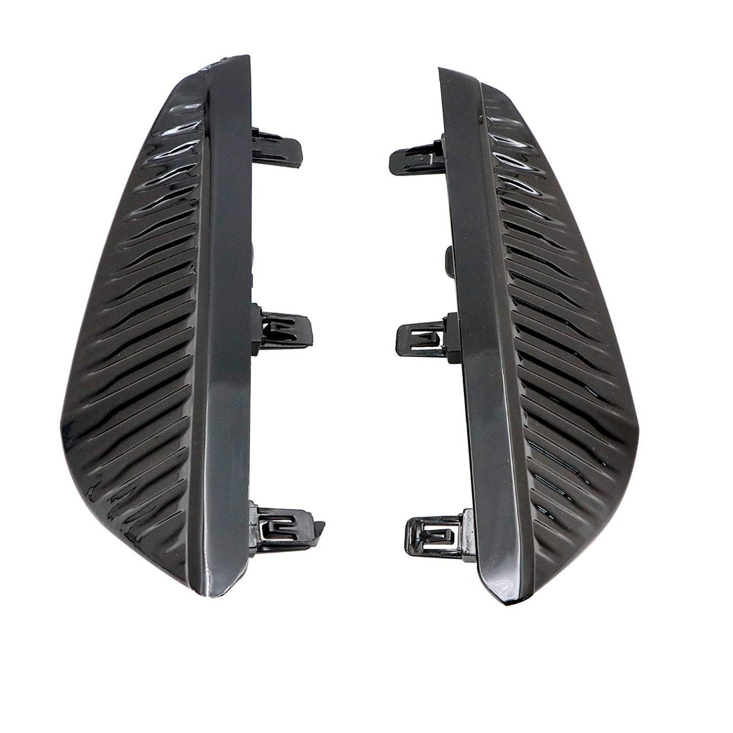 2pcs Fit Nissan Sentra 2024-2025 Front Bumper Side Fog Light Cover Left+Right