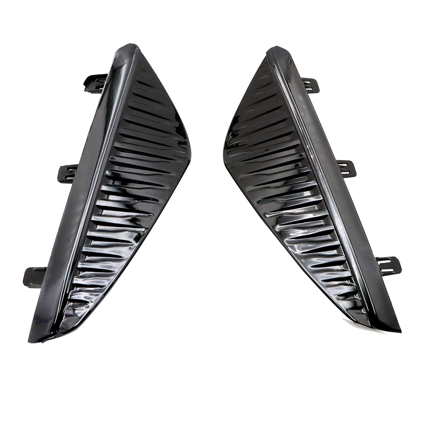 2pcs Fit Nissan Sentra 2024-2025 Front Bumper Side Fog Light Cover Left+Right