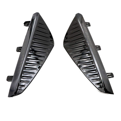 2pcs Fit Nissan Sentra 2024-2025 Front Bumper Side Fog Light Cover Left+Right