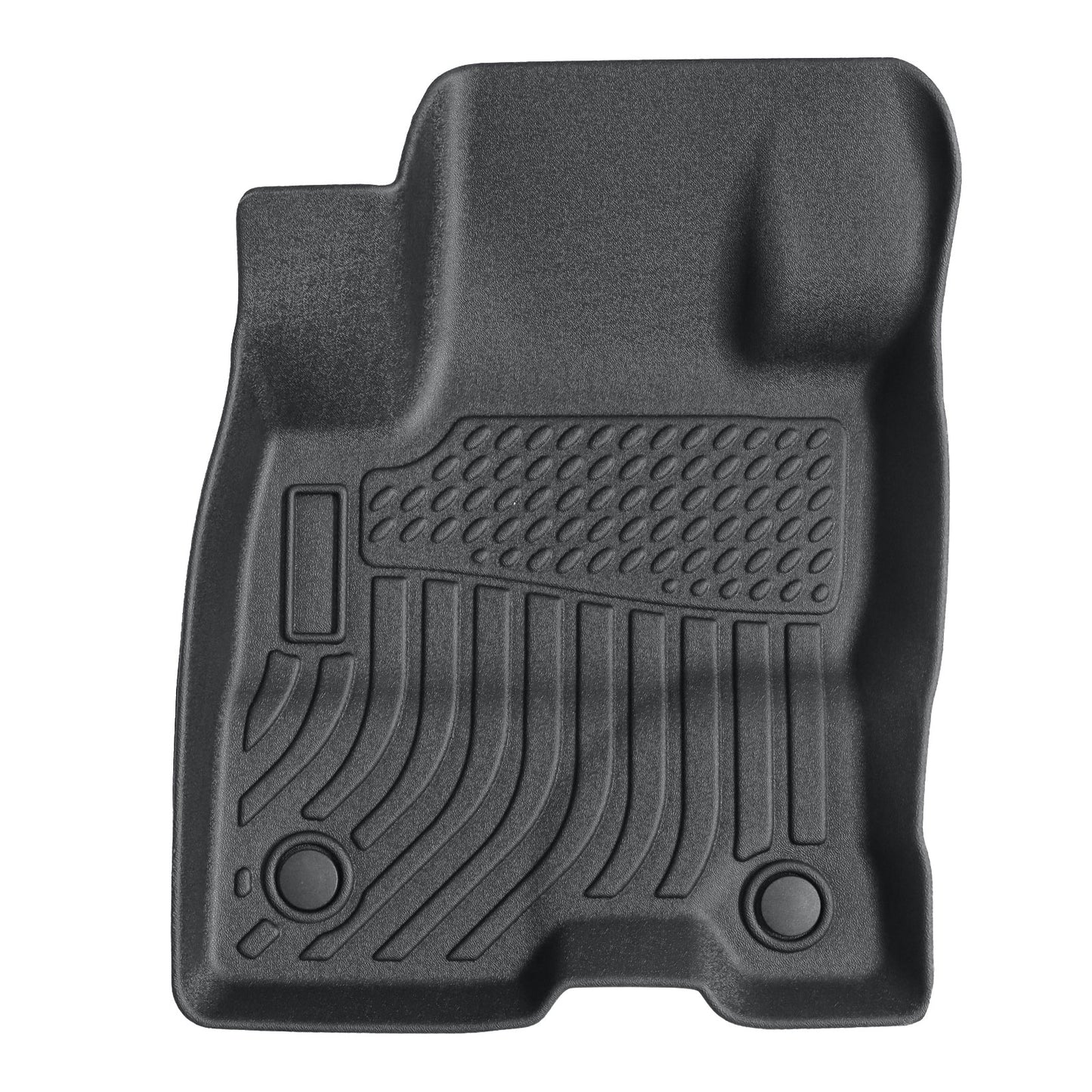 3D TPE Floor Mats Set For 2022-2025 Ford Maverick Hybrid 1st & 2nd Row Liners