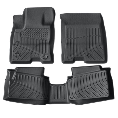 3D TPE Floor Mats Set For 2022-2025 Ford Maverick Hybrid 1st & 2nd Row Liners