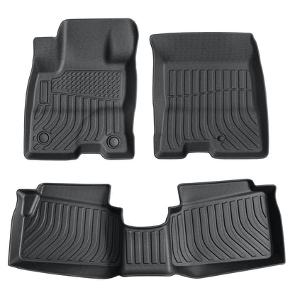 3D TPE Floor Mats Set For 2022-2025 Ford Maverick Hybrid 1st & 2nd Row Liners