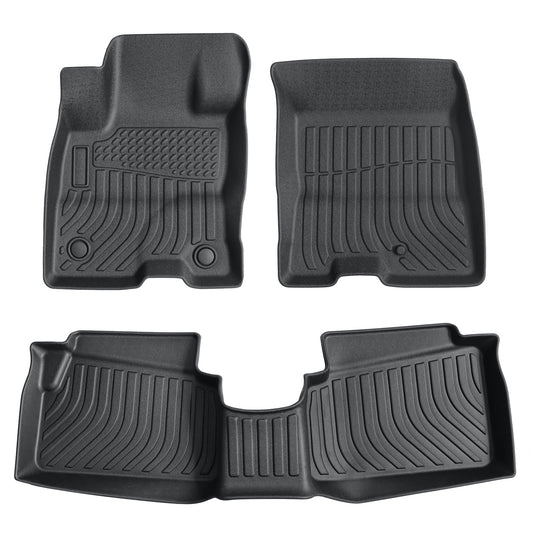 3D TPE Floor Mats Set For 2022-2025 Ford Maverick Hybrid 1st & 2nd Row Liners