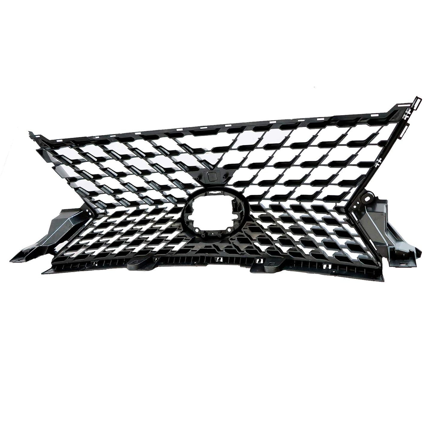 Front Upper Lower Grille Trim Molding+Grille Fit 16-19 Lexus RX350 RX350L RX450h