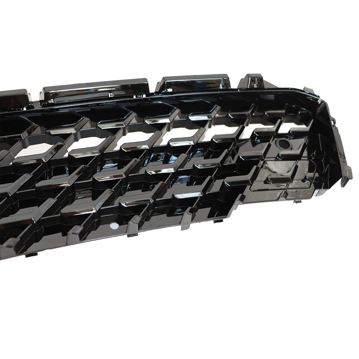 Front Upper Lower Grille Trim Molding+Grille Fit 16-19 Lexus RX350 RX350L RX450h