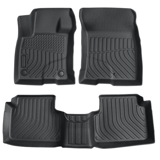 TPE Car Floor Mats Liners 3Pcs For 2022 2023 2024 2025 Ford Maverick Crew Cab