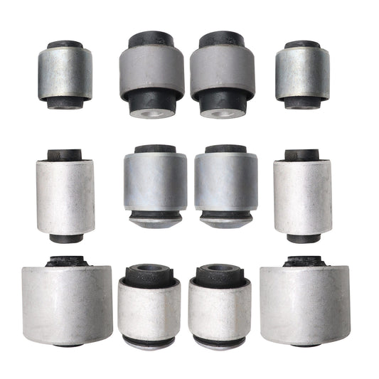 12Pcs for Chevrolet Malibu 2016-23 Rear Upper & Lower Control Arms Bushing kit
