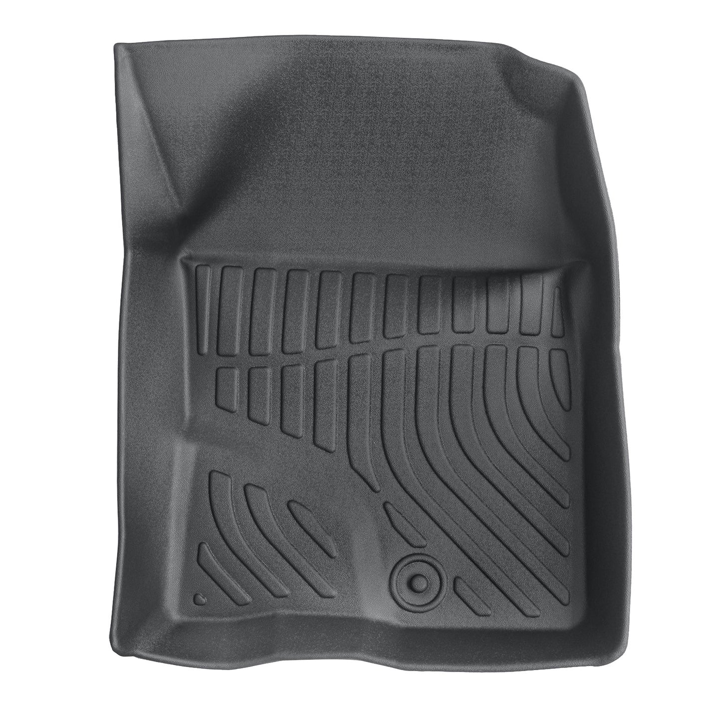 3D Floor Mats  Black For 2020-2025 Ford Escape Front & 2nd Row TPE Floor Liners
