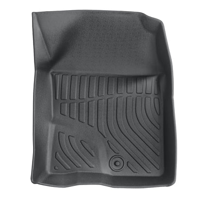 3D Floor Mats  Black For 2020-2025 Ford Escape Front & 2nd Row TPE Floor Liners