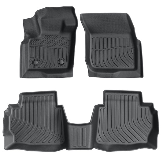 3D TPE Floor Mats Liners All Weather 3Pcs For 2013 2014 2015 2016 Ford Fusion