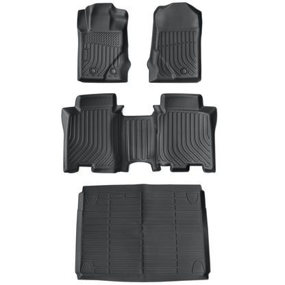 TPE Floor Mats Liners & Trunk Cargo Liner Set For 2021-2025 Ford Bronco 4-Door
