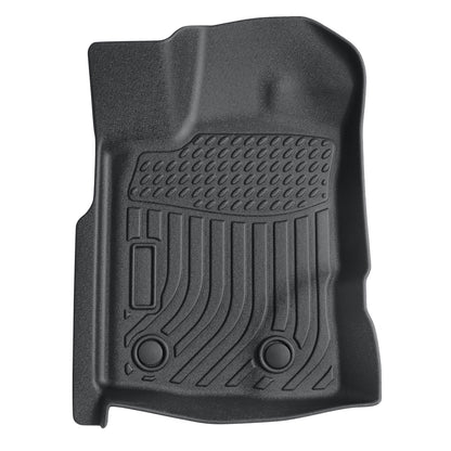 Car Floor Mats Liners 3Pcs For 2019-2023 Ford Ranger SuperCrew TPE All-Weather