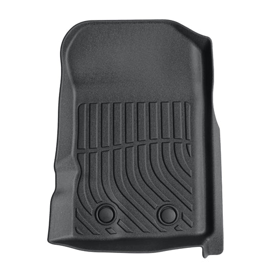 Car Floor Mats Liners 3Pcs For 2019-2023 Ford Ranger SuperCrew TPE All-Weather