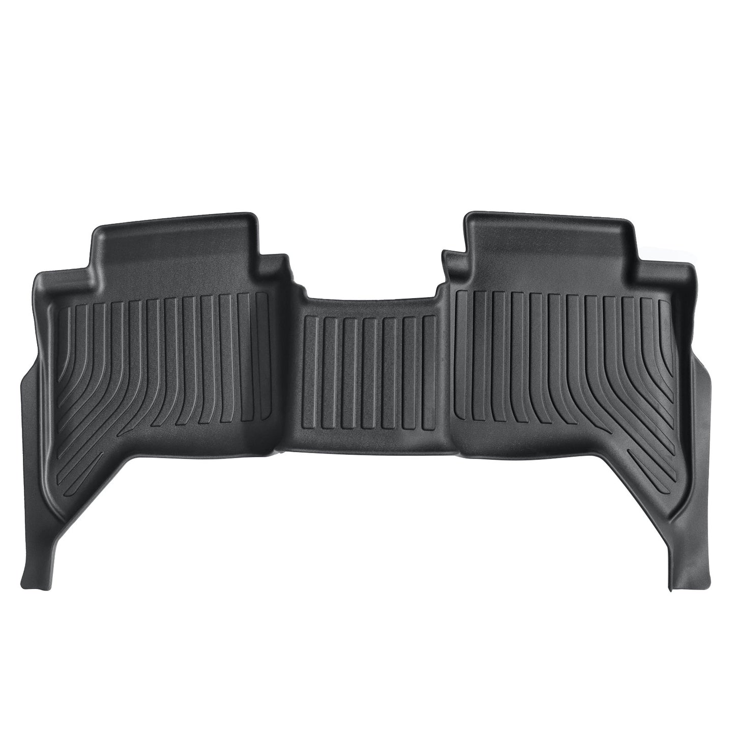 Car Floor Mats Liners 3Pcs For 2019-2023 Ford Ranger SuperCrew TPE All-Weather