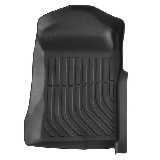TPE Floor Mats Liners Black For 2024 2025 Ford Ranger SuperCrew Cab All-Weather