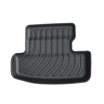 3D Floor Mats For 2015-2025 Ford Mustang Front & 2nd Row Floor Liners TPE Black
