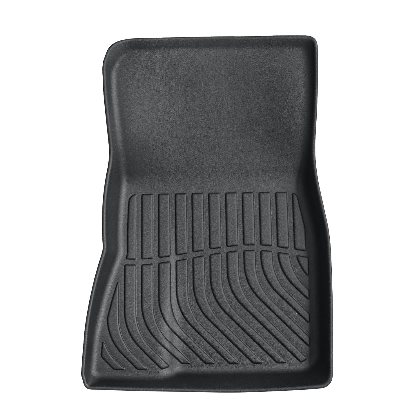 3D Floor Mats For 2015-2025 Ford Mustang Front & 2nd Row Floor Liners TPE Black