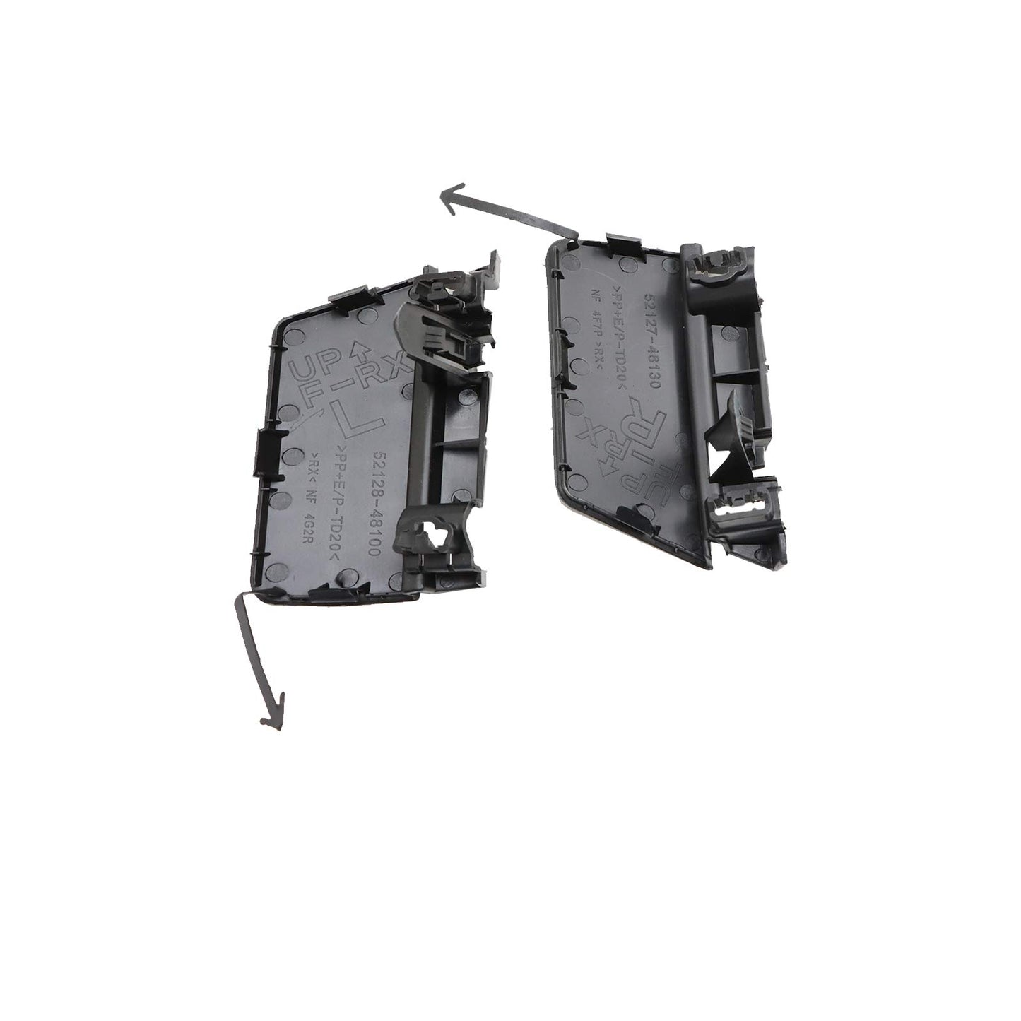 Front LH RH Grille Trim With Tow Hook Cover Fit 2013-15 Lexus RX350 RX450h 3.5L