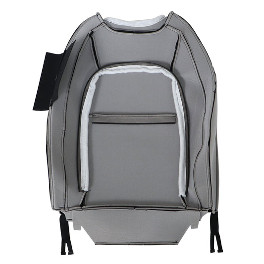 Left Driver Top Cloth Seat Cover Black For 2015-2022 Chevy Colorado & GMC Canyon