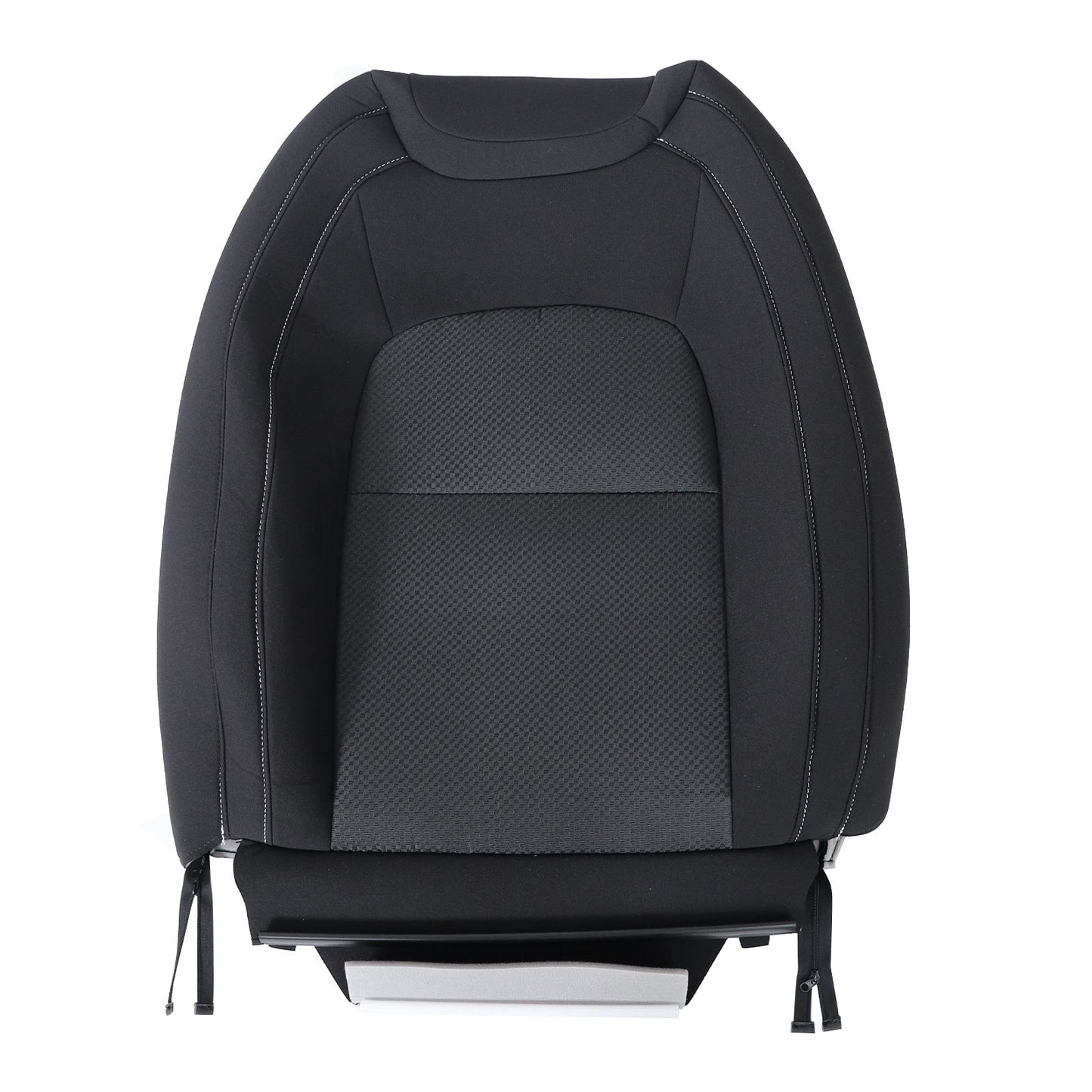 Left Driver Top Cloth Seat Cover Black For 2015-2022 Chevy Colorado & GMC Canyon