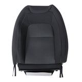 Left Driver Top Cloth Seat Cover Black For 2015-2022 Chevy Colorado & GMC Canyon
