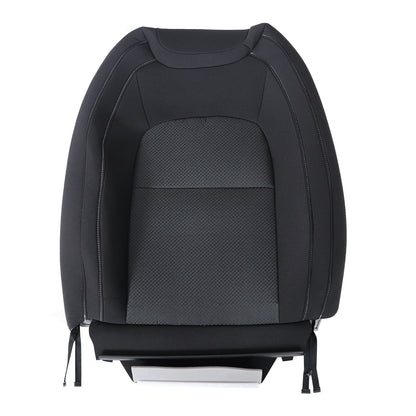 Left Driver Top Cloth Seat Cover Black For 2015-2022 Chevy Colorado & GMC Canyon