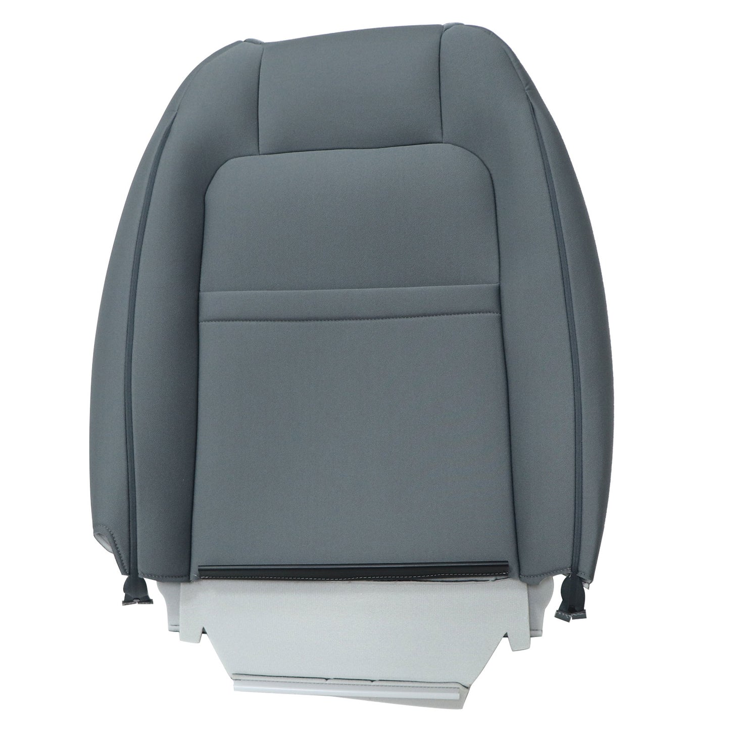 For 2015-2022 Chevy Colorado&GMC Canyon Left Driver Top Seat Cover Cloth Gray