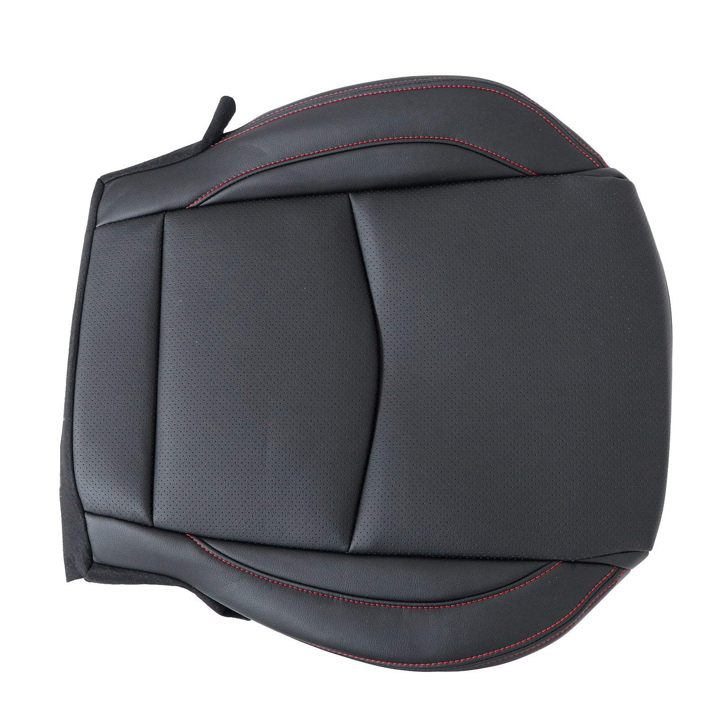 Driver Bottom Perforated Leather Seat Cover Black For 2014-2016 Mazda 3 GT GX