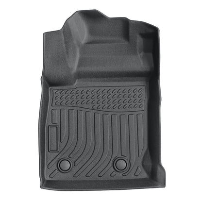 3D Floor Mats For 2011-2013 Ford Fiesta Front & 2nd Row Floor Liners TPE Black