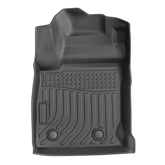 3D Floor Mats For 2011-2013 Ford Fiesta Front & 2nd Row Floor Liners TPE Black