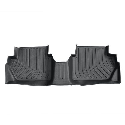 3D Floor Mats For 2011-2013 Ford Fiesta Front & 2nd Row Floor Liners TPE Black