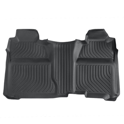Floor Mats Liner For 2014-2019 Chevy Silverado GMC Sierra Crew Cab Front & Rear