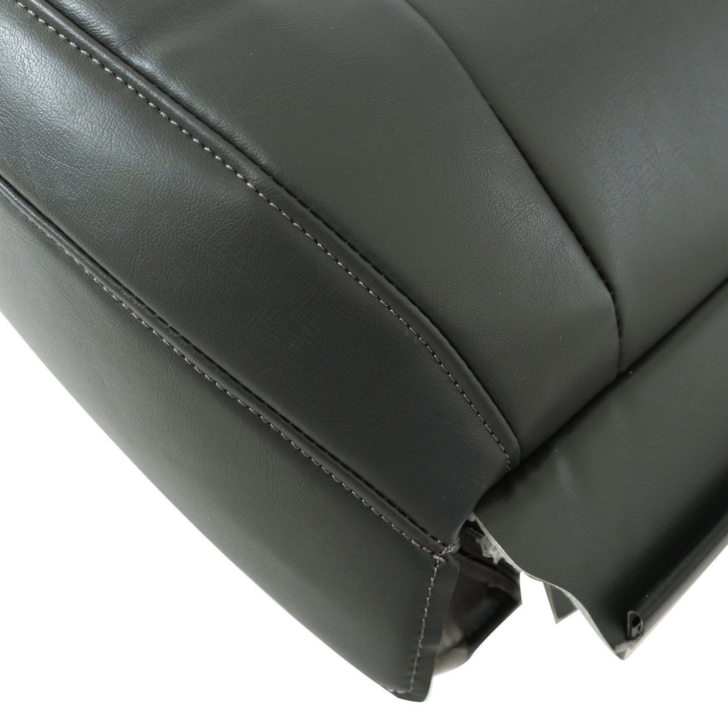 For 2015-2022 Chevy Colorado&GMC Canyon Left Driver Top Seat Cover Dark Gray