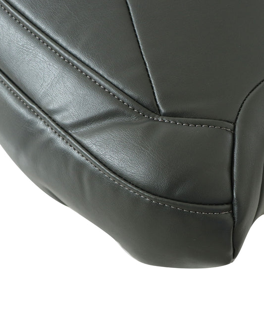 For 2015-2022 Chevy Colorado&GMC Canyon Right Passenger Top Seat Cover Dark Gray