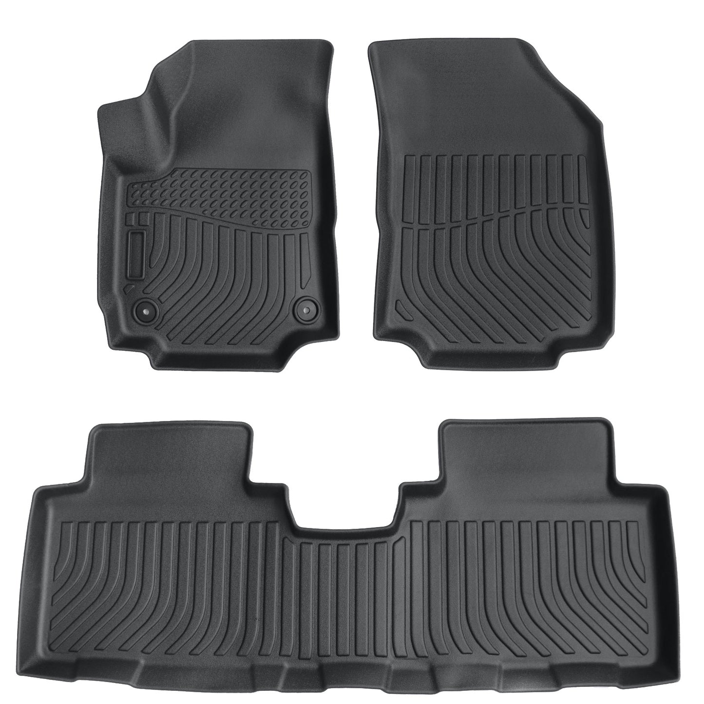Floor Mats Liner For 2018-2025 Chevrolet Equinox / GMC Terrain SUV Front & Rear