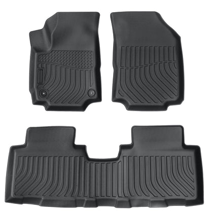 Floor Mats Liner For 2018-2025 Chevrolet Equinox / GMC Terrain SUV Front & Rear