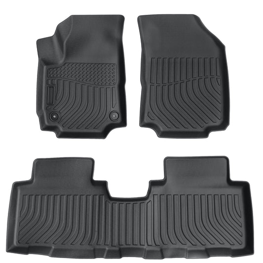 Floor Mats Liner For 2018-2025 Chevrolet Equinox / GMC Terrain SUV Front & Rear