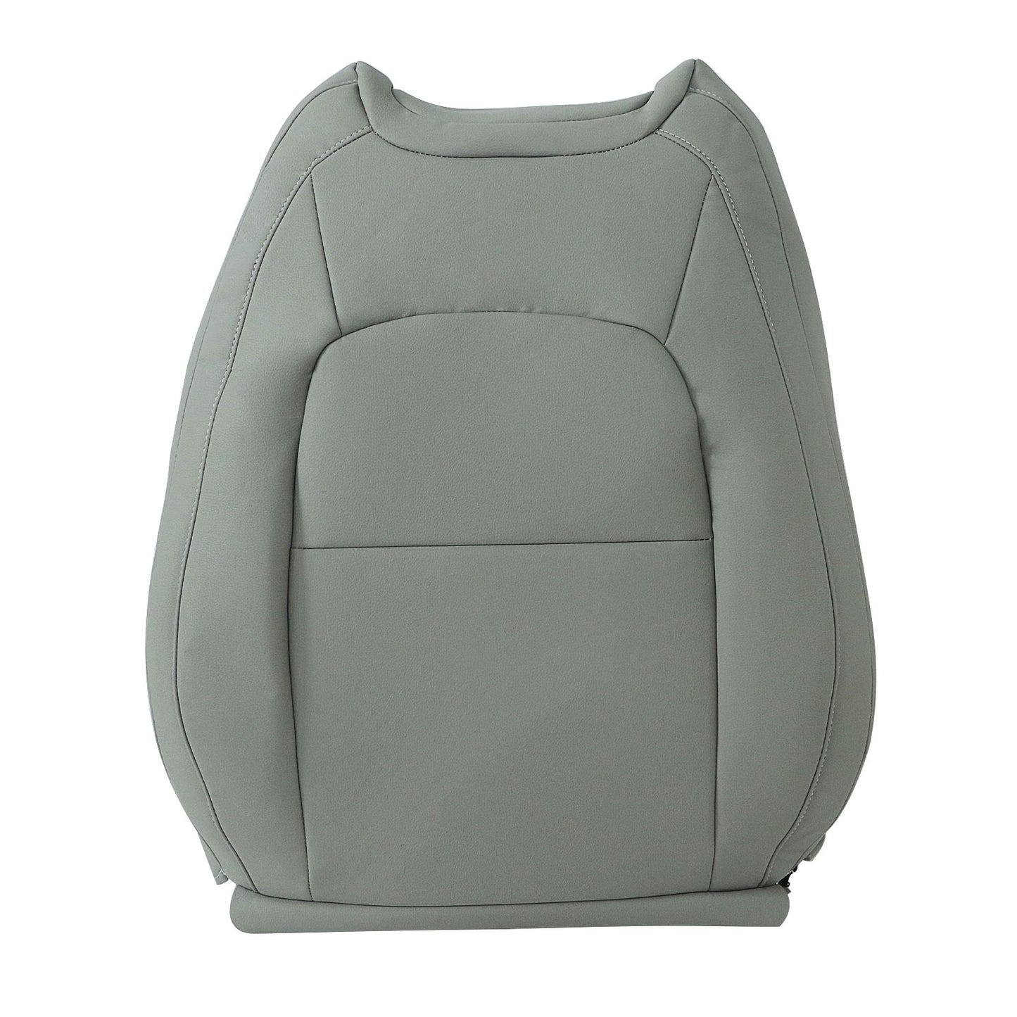 Driver Back Seat Cover Gray Leather For 2015-2022 Chevy Colorado & GMC Canyon