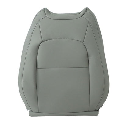 Driver Back Seat Cover Gray Leather For 2015-2022 Chevy Colorado & GMC Canyon