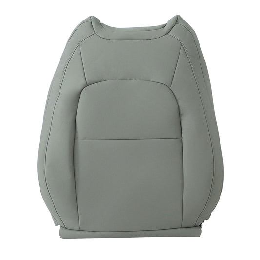 Driver Back Seat Cover Gray Leather For 2015-2022 Chevy Colorado & GMC Canyon