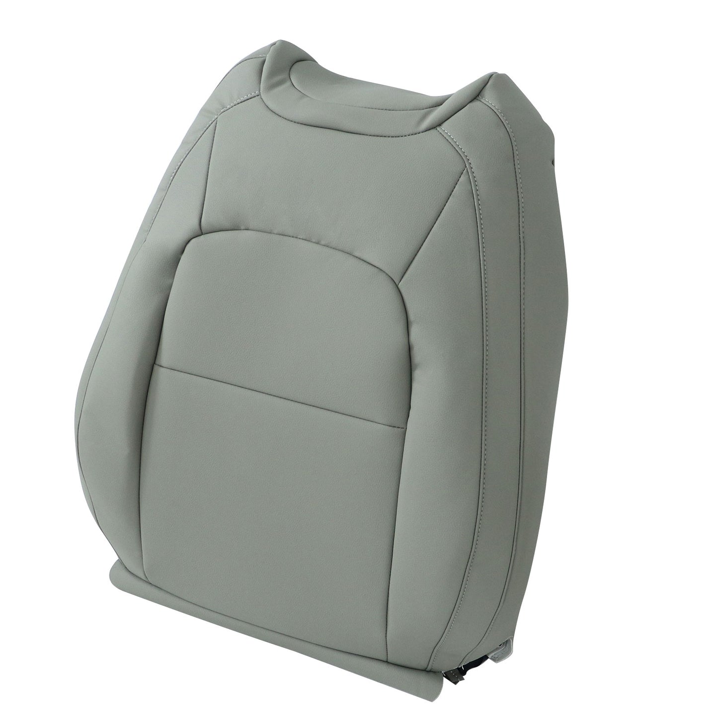 Driver Back Seat Cover Gray Leather For 2015-2022 Chevy Colorado & GMC Canyon