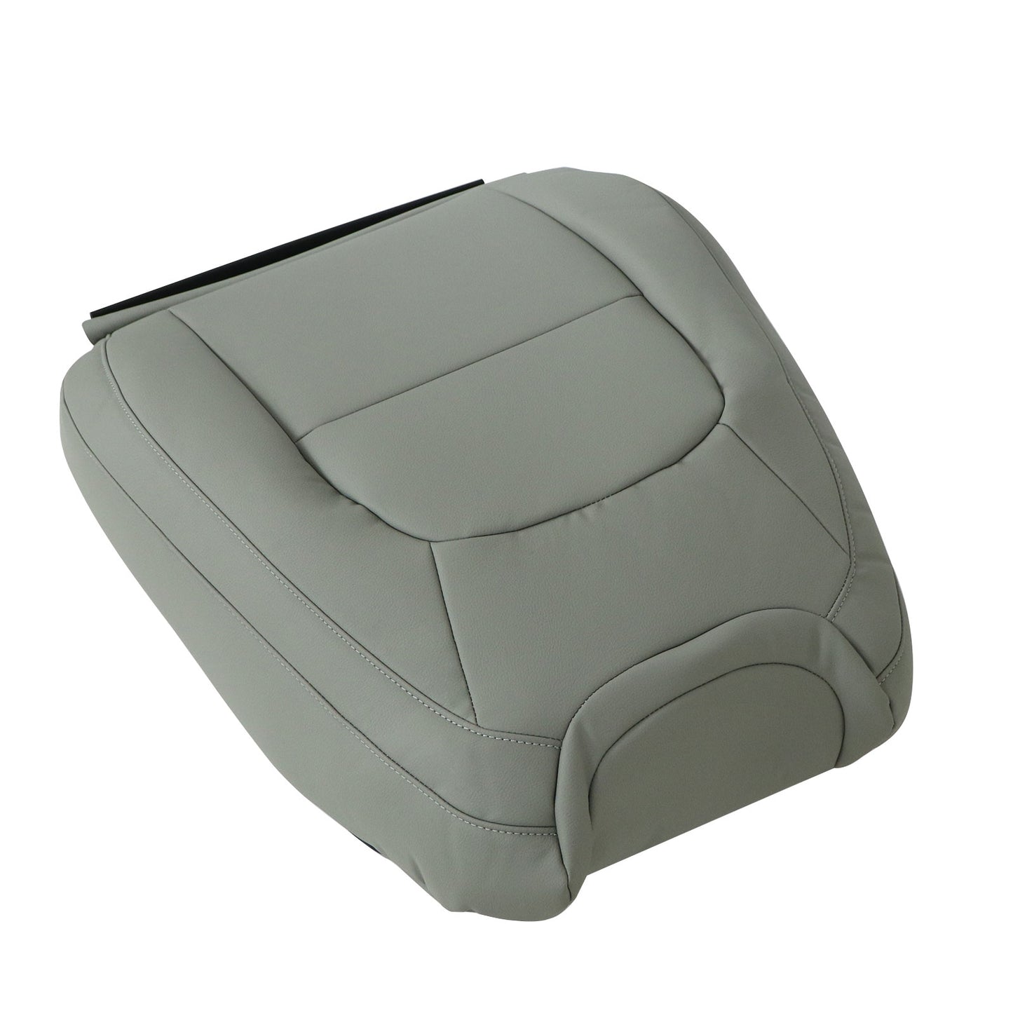 Driver Back Seat Cover Gray Leather For 2015-2022 Chevy Colorado & GMC Canyon