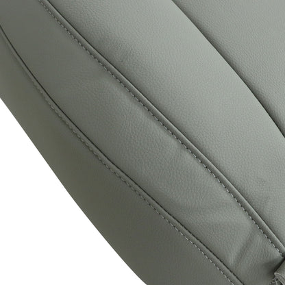 Passenger Back Seat Cover Gray Leather For 2015-2022 Chevy Colorado & GMC Canyon